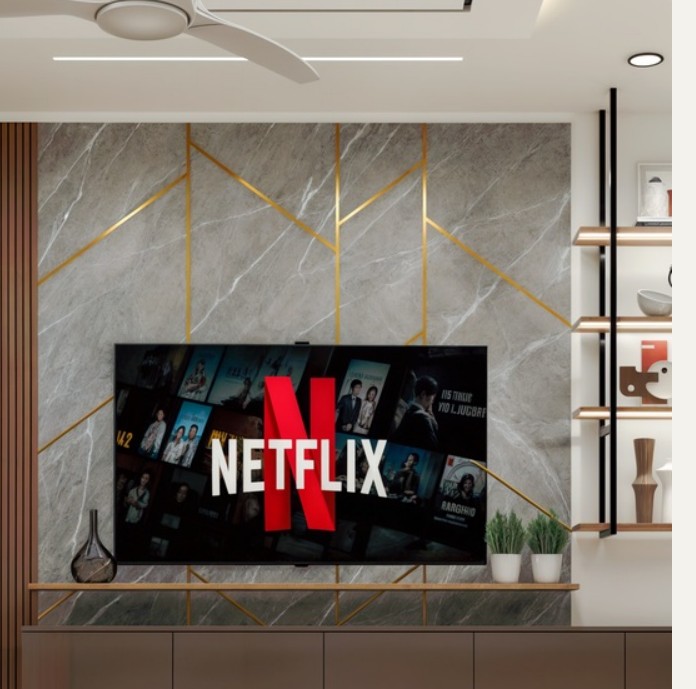 Media Wall interior detail