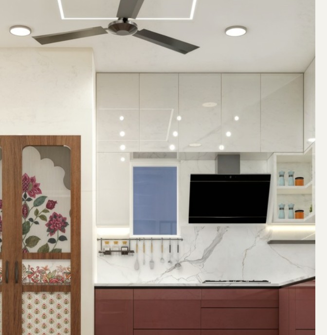 Kitchen interior detail