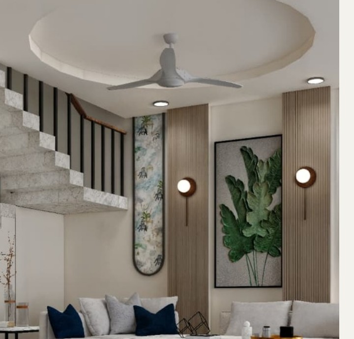 Double-Height Lounge interior detail
