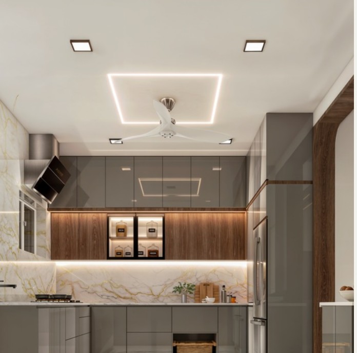Kitchen interior detail
